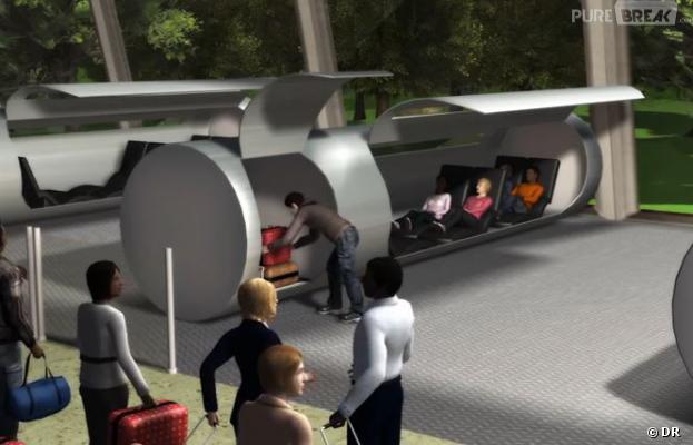 Hyperloop : le moyen de transport du futur va être présenté en août par Elon Musk