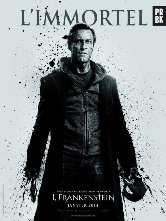 I, Frankenstein : poster en exclu avec Aaron Eckhart