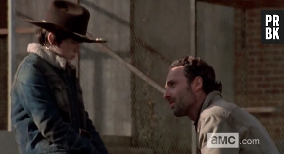 Walking Dead saison 4 : Rick et Carl