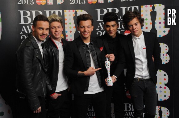 One Direction aux Brit Awards 2013