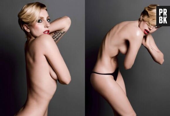 Lady Gaga en culotte pour V Magazine