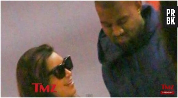 Kim Kardashian et Kanye West : parents heureux filmés par TMZ en août 2013