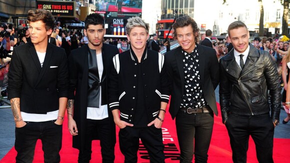 One Direction : hystérie et trac sur le tapis rouge de This Is Us
