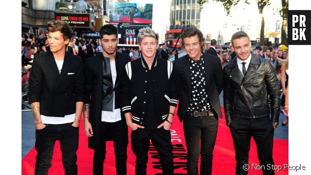 One Direction : hystérie et trac sur le tapis rouge de l&#039;avant-première de This Is Us à Londres, le 20 août 2013