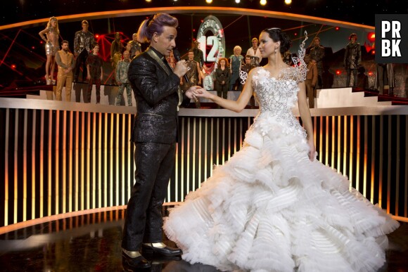 Hunger Games 2 : Katniss dans une robe du Capitole