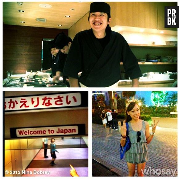 Nina Dobrev en voyage à Tokyo