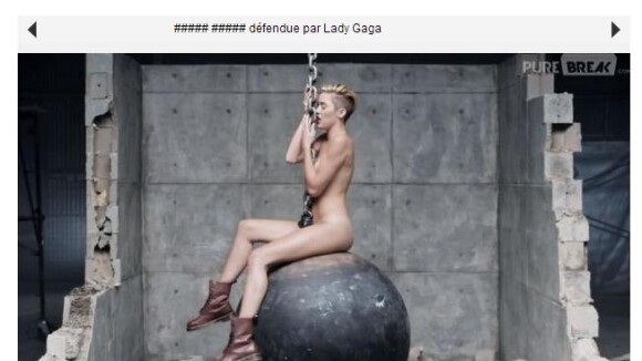 Miley Cyrus : faites-la disparaître d'internet en un clic !