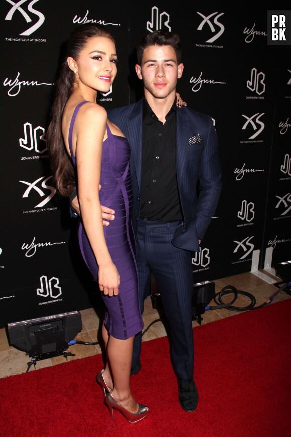 Nick Jonas et Olivia Culpo au XS Nightclub de Las Vegas le dimanche 15 septembre