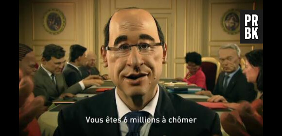 Emploioutai : la parodie de François Hollande version Papapoutai de Stromae