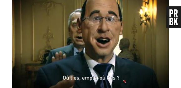 Emploioutai : la parodie de François Hollande version Papapoutai de Stromae