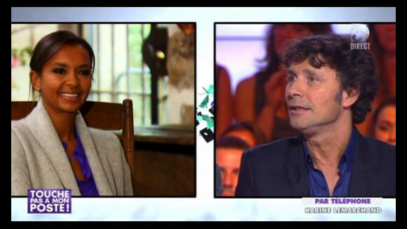 TPMP : Karine Le Marchand recale Christophe Carrière avec humour