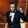 Emmy Awards 2013 : Jim Parsons remporte le prix de meilleur acteur dans une série comique pour The Big Bang Theory le 22 septembre 2013 à Los Angeles