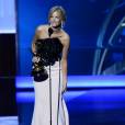 Emmy Awards 2013 : Anna Gunn sur scène le 22 septembre 2013 à Los Angeles