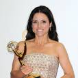 Emmy Awards 2013 : Julia Louis Dreyfus le 22 septembre 2013 à Los Angeles