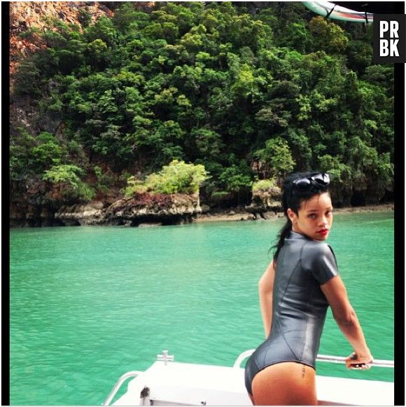 Rihanna en Thaïlande, au mois de septembre 2013