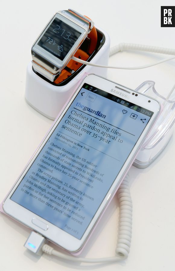 Galaxy Gear, Galaxy Note 3 et Galaxy Note 10.1 Edition 2014 : sortie le 25 septembre 2013