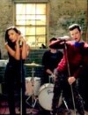 Glee saison 5 : Demi Lovato, Lea Michele et Adam Lambert sur le tournage
