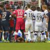 Zlatan Ibrahimovic blessé lors du match contre Toulouse