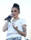 Cher Lloyd sur la scène du iHeartRadio Music Festival à Las Vegas, le 21 septembre 2013