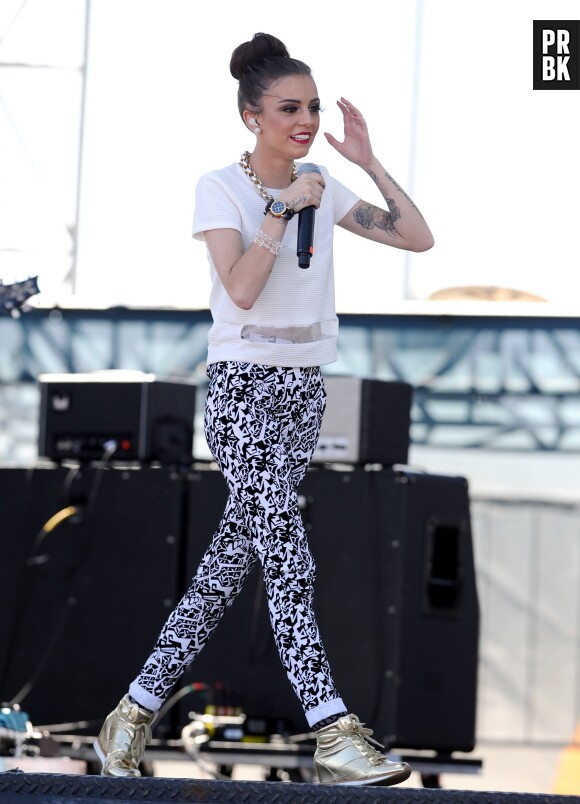 Cher Lloyd sur la scène du iHeartRadio Music Festival à Las Vegas, le 21 septembre 2013
