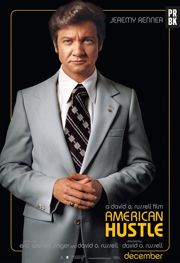 American Hustle : l'affiche-personnage de Jeremy Renner