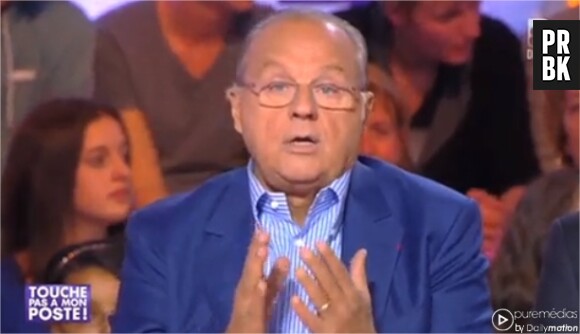 Gérard Louvin fait son mea culpa dans l'émission Touche pas à mon poste