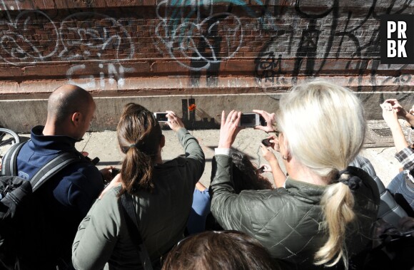 Banksy à New York : graffiti hommage au 11 septembre 2001