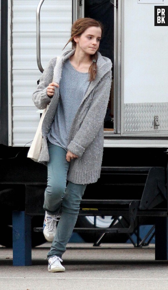 Noah : Emma Watson sur le tournage en octobre 2012