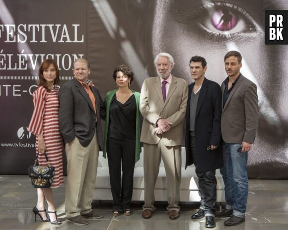 Crossing Lines : les acteurs lors du Festival de télévision de Monte Carlo 2013