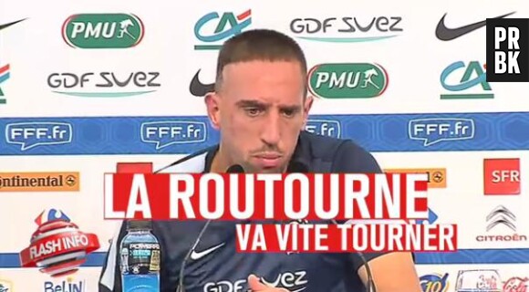 Franckk Ribéry : "j'espère que la routourne va vite tourner"