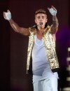 Justin Bieber, en concert à Shangaï en Chine pour le Believe Tour, le samedi 5 octobre 2013