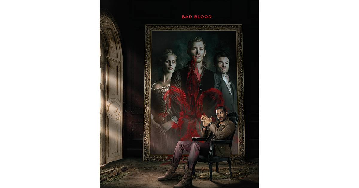 The Originals saison 1 : les Originaux en peinture sur un poster