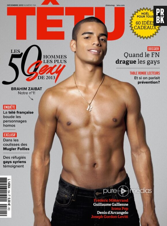 Danse avec les stars 4 : Brahim Zaibat a été élu "homme le plus sexy de 2013" par le magazine Têtu