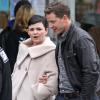 Once Upon a Time : Ginnifer Goodwin sur le tournage de la série le 6 novembre 2013