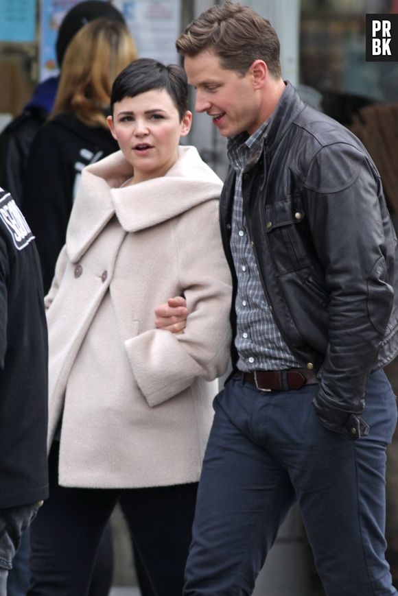 Once Upon a Time : Ginnifer Goodwin sur le tournage de la série le 6 novembre 2013