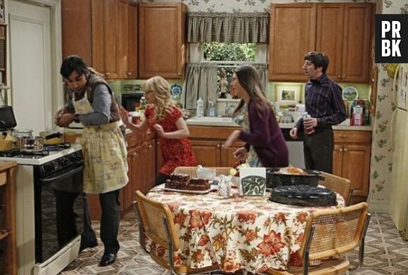 The Big Bang Theory saison 7 : Premier thanksgiving pour les personnages