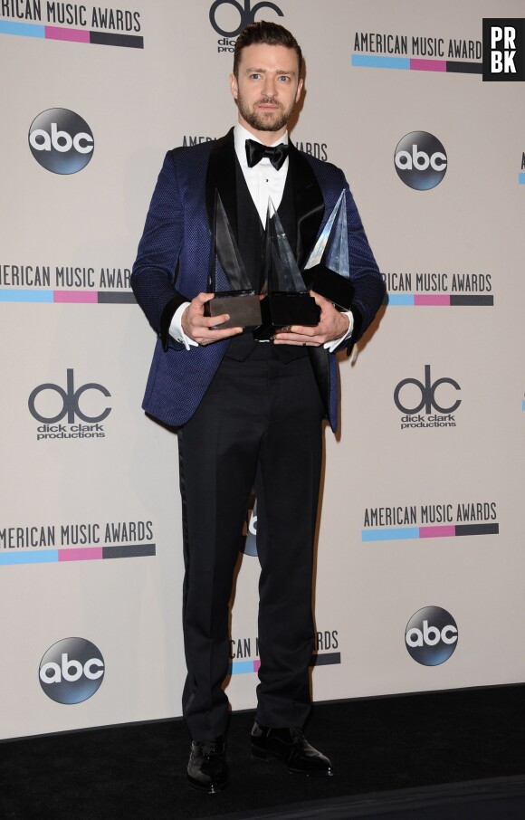 American Music Awards 2013 : Justin Timberlake récompensé