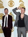 Macklemore &amp; Ryan Lewis pour l'annonce des nominations aux Grammy Awards 2014, à Los Angeles, le 6 décembre 2013