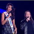 Flora Coquerel : Miss France 2014 sur la scène des NMA 2014, le 14 décembre 2013 à Cannes