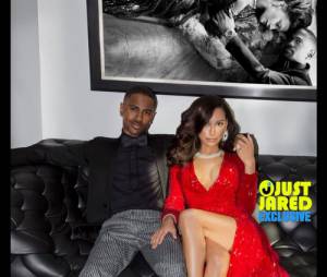 Naya Rivera et Big Sean : leur carte de voeux pour Noël 2013 en exclu sur JustJared