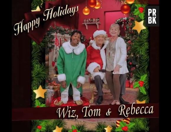 Tom Hanks et Wiz Khalifa : leur carte de voeux pour Noël 2013 pour le show de Jimmy Kimmel