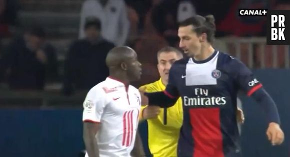 Zlatan Ibrahimovic vs Rio Mavuba : petite dispute lors de PSG-Lille ce dimanche 22 décembre