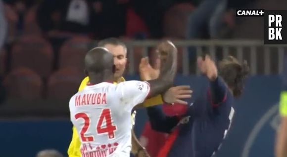 Zlatan Ibrahimovic vs Rio Mavuba : petite dispute lors de PSG-Lille ce dimanche 22 décembre
