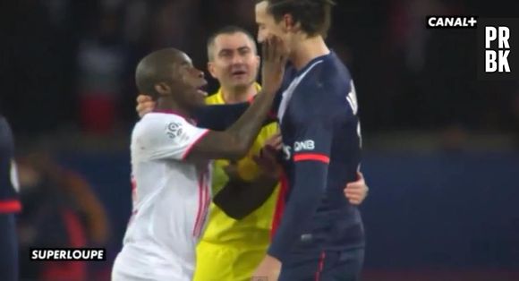 Zlatan Ibrahimovic vs Rio Mavuba : petite dispute lors de PSG-Lille ce dimanche 22 décembre