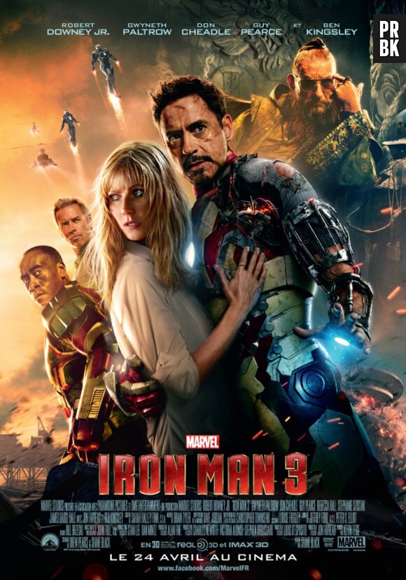 Top 10 des films les plus piratés en 2013 : Iron Man 3 est 4ème
