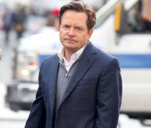 Michael J. Fox pendant le tournage de sa série The Michael J Fox Show