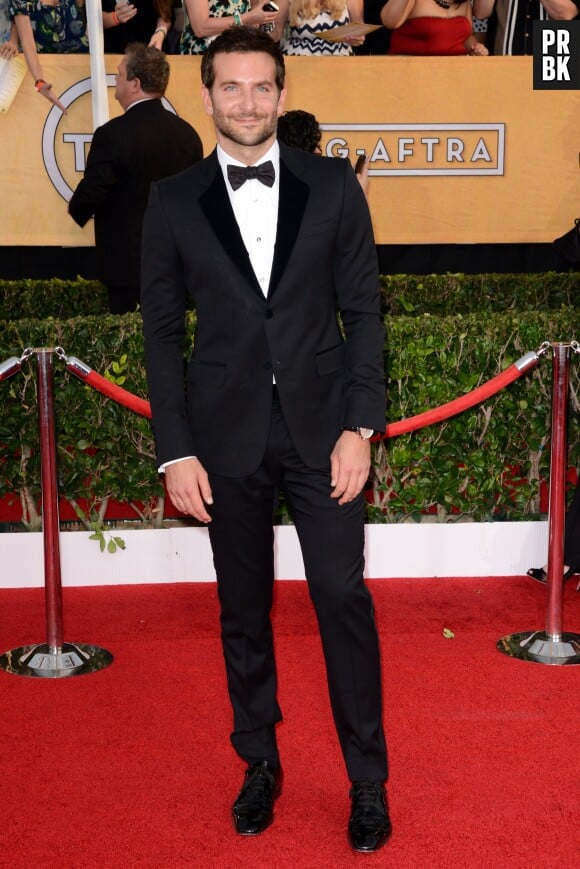 SAG Awards 2014 : Bradley Cooper à Los Angeles le samedi 18 janvier