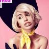 Miley Cyrus topless avec un dentier étrange pour la promo de son concert MTV Unplugged prévu le 29 janvier 2014