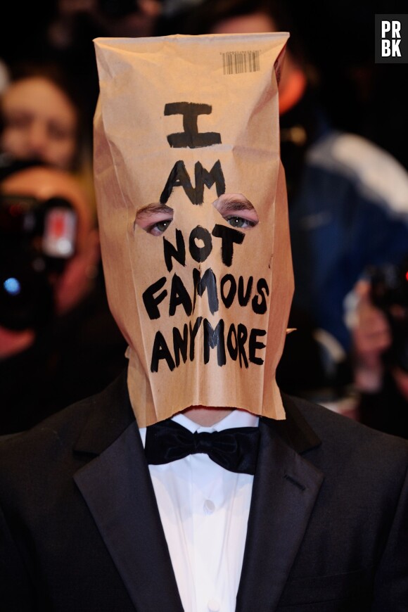 Shia LaBeaouf "n'est plus célèbre" au Festival du film de Berlin le 9 février 2014