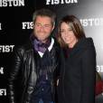 Jérôme Anthony et Virginie Guilhaume l'avant-première du film Fiston à Paris, le 10 février 2014